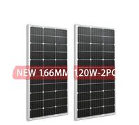Panneau solaire, haute efficacité, design en verre rigide, panneau blanc de 240W