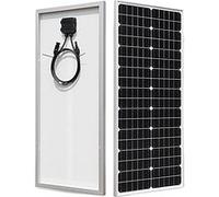 Panneau Solaire, Haute Efficacité Monocristallin, Construction en Verre Trempé, Panneau Solaire Rigide 80W, Câble de Connexion, Puissance : 80W, Dimensions : 810*360*25mm, Poids :, Variante : 80w rigi