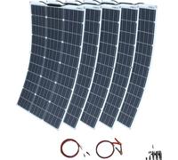Panneau solaire, léger, haute efficacité, kit solaire 500W
