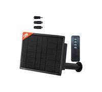 Panneau Solaire Lora 12W Installer Batterie Type-C Chargeur Étanche IP67 Sortie 12V Alimentation Système D'Éclairage LED