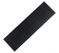 Panneau solaire monocristallin 1 W 5 V, 148 x 45 mm pour module solaire compact, portable à monter soi-même, fonctionne pour ventilateur, lumière, radio et rideau, excellent pour les petits systèmes