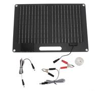Panneau solaire monocristallin 80 W, chargeur solaire portable léger 20 V pour caravanes, camping-cars, serres et utilisation hors réseau - Indice IP65, revêtement époxy,