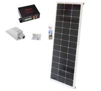 Panneau solaire monocristallin - ANTARION - KIT 140W MPPT P10 - MPPT 10A - Câblage 5m - Boîtier étanche