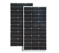 Panneau solaire monocristallin, Haute efficacité 23%, Tension maximale du système 1000V, 200W
