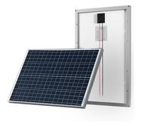 Panneau solaire monocristallin - ULISEM - 20 W - Modules photovoltaïques - Rechargement batteries 12 V