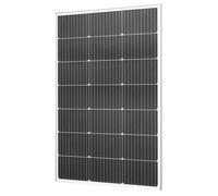 VEVOR Panneau solaire monocristallin 100 W – 23 % rendement, IP65, sortie MC4, cadre aluminium