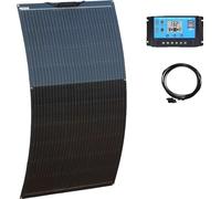 Panneau solaire, monocristallin, wasserdicht, 130w 12v Kit