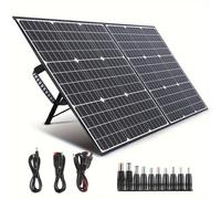 Panneau solaire - Panneau photovoltaïque - Chargeur solaire - Panneau pliable - Panneau solaire - Puissance de 100W