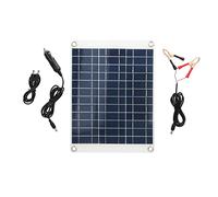 Panneau Solaire Panneau Solaire de Voiture Solaire 15W Durable Sensible 3 Type de Connexion Portable Pratique Kit de Chargeur de Batterie de Voiture Solaire pour Voyage en Plein Air