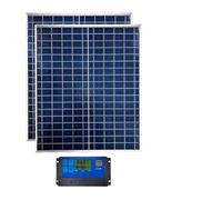Panneau Solaire Photovoltaïque, 500W 1000W 12V | Kit D'énergie Solaire Avec Contrôleur 100A(2PC Controller kiTS)