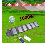 Panneau solaire pliable 1000W, panneau solaire pour le camping, Ecoworthy, USB TypeC, charge de téléphone portable, batterie portable pour l'extérieur, Renogy 1000W 6pieces