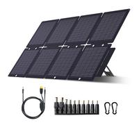 Panneau solaire pliable 60 W, Lionshee , monocristallin, revêtement ETFE, chargeur solaire portable avec USB Type-C, IP67