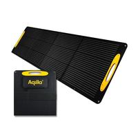 Aqiila Panneau Solaire Pliable 200W - Sunbird P200 - Hautement Efficace avec Béquille Réglable pour Une Charge Rapide et Polyvalente