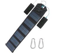 Panneau Solaire Pliable Chargeur Portable à Recharge Rapide