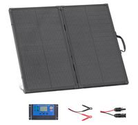 Panneau solaire pliable de 100 W, monocristallin, indice de protection IP67, contrôleur PWM 30 A, connecteurs MC4