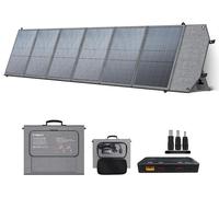 Panneau solaire pliable de 200 W, étanche (IP65), compact, idéal pour le camping