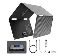 Panneau Solaire Pliable de 60 W avec Affichage Numérique Charge Rapide | Panneau solaire pliable avec plusieurs interfaces de sortie, compatible avec les stations d'alimentation l'alimentation