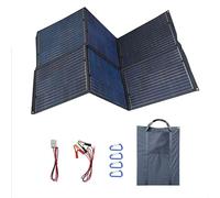 Panneau solaire pliable Portable 350W, avec connecteur, mousqueton à pince crocodile, pour Camping, téléphone, tablette, générateur solaire, centrale électrique,350W