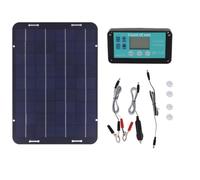 Panneau solaire polycristallin 40 W 18 V pour chargeur avec contrôleur de | Exploitez l'énergie solaire avec ce panneau polycristallin de 40 W, idéal pour les voitures, camping-cars, yachts et motos.