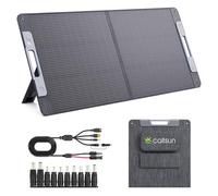 Panneau Solaire Portable 110W 19.8V, Callsun N-Type 16BB Pliable solar panel Monocristallins,Sorties USB-A (3.0) & Type-C,pour Centrale Électrique,Batterie 12V,Extérieur, Jardin, Caravane, Camping