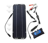 Panneau Solaire Portable 30 W Contrôleur pour Camping Extérieur | Sortie USB Type C, Protection Décharge, Pet et Silicium Polycristallin, pour Téléphone et Ordinateur Portable