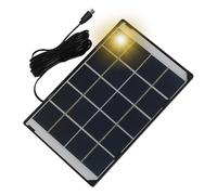 Panneau Solaire Portable - 30W Accessoires Énergie Solaire Type-C | Panneau Charge Caméra Sécurité Extérieure,pour Téléphone Appareil Photo Lampe Ventilateur Panure Voiture Tente Randonnée