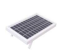 Panneau Solaire Portable 3W Semi Flexible Léger | Haute durabilité, Construction en polysilicium respectueuse de l\'environnement, Idéal pour les lampadaires solaires,