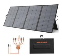 Panneau Solaire Portable 400W 31V, Panneau Solaire Monocristallin IP65 pour camping, camping-car, RV, jardin, balcon