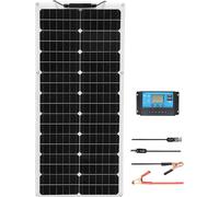 Panneau solaire, portable, haute efficacité, kit solaire 12V 50W