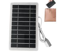 Panneau Solaire Portable, Imperméable Haute Efficacité Portable, Banque d'Énergie Panneau Solaire, Voyage Survie Aventure Escalade Randonnée