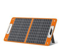 Panneau solaire portable pliable 60 W Panneau solaire monocristallin flexible 18 V Panneau photovoltaïque Système solaire mobile Modules solaires à haut rendement Sortie de type C 45 W pour camping