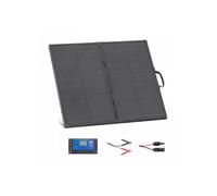 Panneau solaire portable pliable monocristallin 100 W contrôleur PWM 30 A sortie MC4 rendement 24 % IP67 pour camping-car