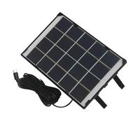 Panneau solaire portable | Power Bank portable de 30 W 5 V avec Type-C | Panneau USB haute efficacité avec câble pour téléphones, appareil photo, lanterne, ventilateur, urgence, voiture, tente