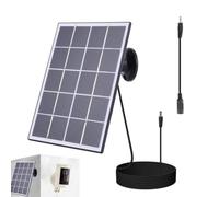Panneau Solaire pour caméra de sécurité, caméra de sécurité Domestique à | Chargeur de panneau solaire USB étanche IP65 Alimenté en continu pour les caméras de sécurit