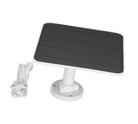 Panneau Solaire pour Caméra de sécurité, Panneau Solaire 12 W pour Projecteur Pro 3 Pro 4 5S Ultra Ultra 2 Go 2, étanche IP65, Charge Efficace pour une Alimentation Stable,