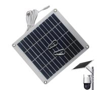 Panneau solaire pour caméra extérieure 50 W 12 V Type-C étanche fournitures