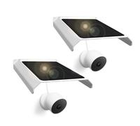 Panneau solaire pour caméra Google Nest extérieur ou intérieur (batterie 2e | Lot de 2 chargeurs solaires avec câble de 10ft / 3 m résistant aux intempéries pour Google Nest Cam (appareil photo non
