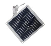 Panneau solaire pour caméra Ring 50 W 12 V étanche Type-C équipement de | Panneau de charge solaire pour équipement de randonnée, voyage, voyage, camping-car, voiture, plage, ferme, festival