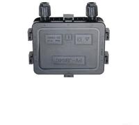 Panneau solaire PV en fibre de carbone noire 180 W à 300 W IP67 étanche avec protection anti-basculement pour extérieur, maison, jardin, montage vertical