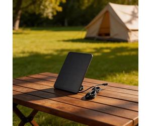 Panneau solaire résistant aux intempéries 4 W pour caméra de sécurité Arlo pour Pro 3 Pro 4 Ultra Essential Projecteur caméra avec support réglable (noir)