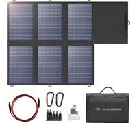 Panneau solaire, sortie 60W, design pliable, noir