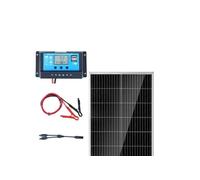 Panneau Solaire SucceBuy Monocristallin 200W 2PCS avec Contrôleur de Charge IP68 Noir