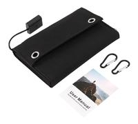 Panneau solaire USB pliable 12 W, chargeur portable, étanche, pour batterie d'alimentation mobile d'extérieur
