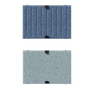 Panneau souple USM Haller Duo 500 Vertical Bleu - USM HALLER PANEL 500 VERT BLAU