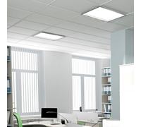 Panneau Spot Encastrable Plafonnier Lumière Du Jour LED Lampe de Grille Slim 2er