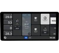 Shelly · Encastrable · « Wall Display X2i Black » · Wi-Fi · noir