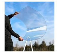 Panneau Toiture Endurance pour Serre PC Plaque en Polycarbonate | Toile Couverture Transparente pour Pergola Facile À Découper pour Pergola Jardinage Agriculture(0.6x9m/1.97x29.52ft)
