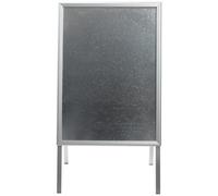 Panneau trottoir ECONOMY OUTDOOR, A1, noir
