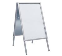 Panneau trottoir, imperméable, A1, argent