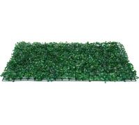 Panneau végétal artificiel, couverture dense, facile à installer, vert